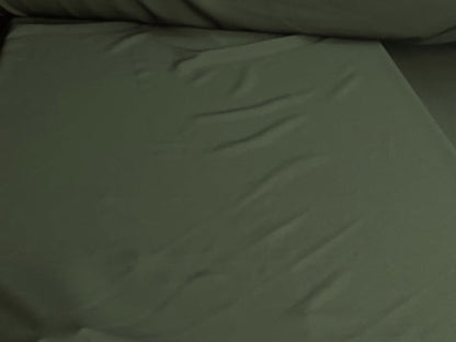 Stretch Poly Rayon Suiting - Olive Green