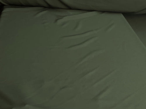 Stretch Poly Rayon Suiting - Olive Green