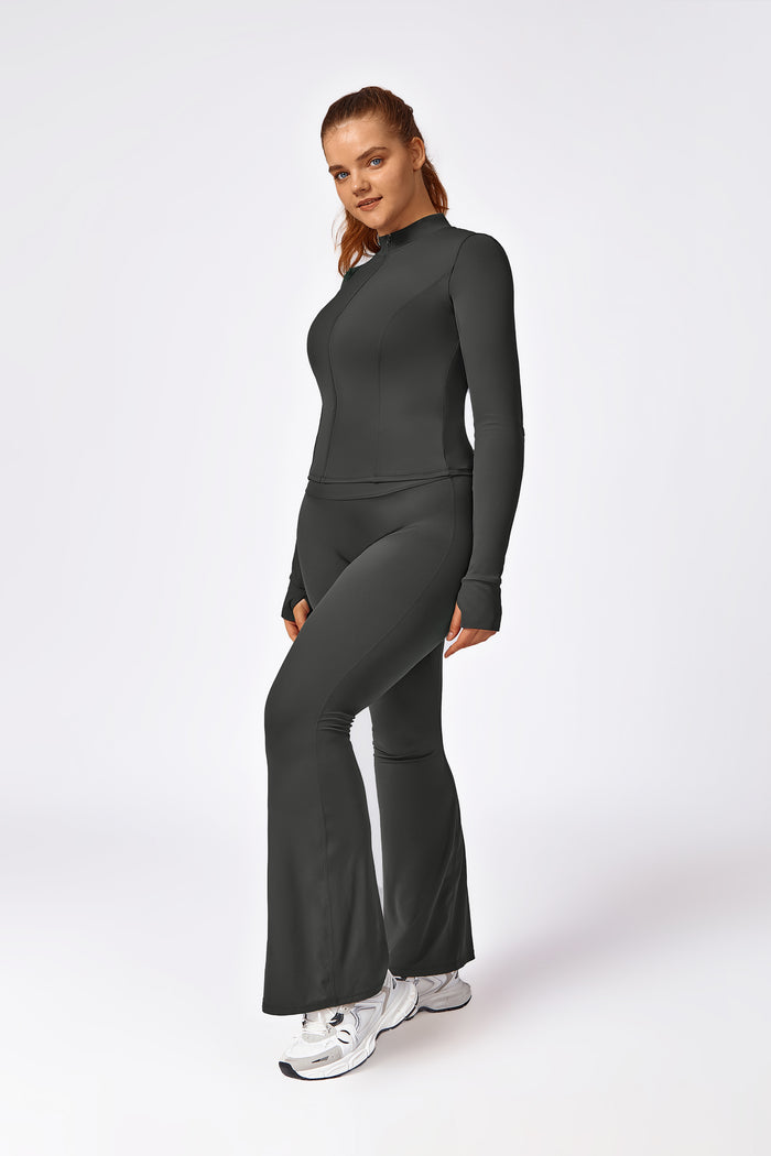 Superset Curvy Zipper Up Jacket (Seasonal)