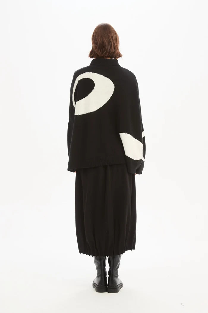 Tirelli - Retro Circle Print Top