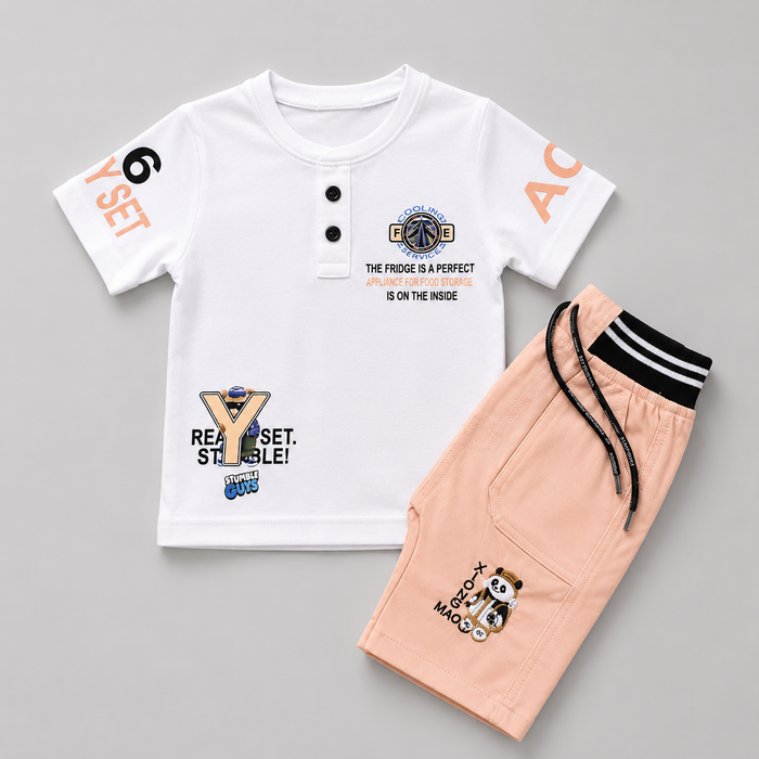 Urban Explorer Boys Summer Shorts Set