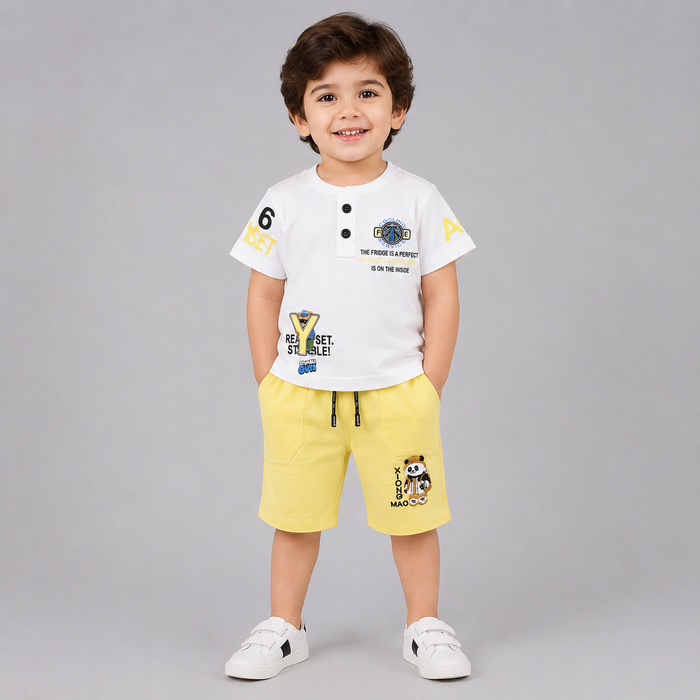 Urban Explorer Boys Summer Shorts Set