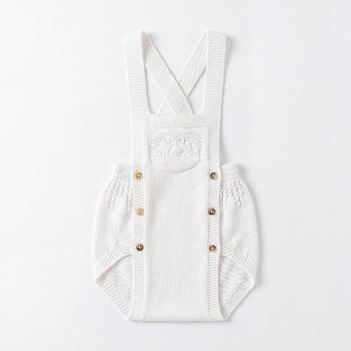 White Romper — AGÜ Baby Spanish baby clothes