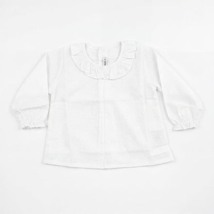 White Shirt Collar Plumeti — AGÜ Baby Spanish baby clothes
